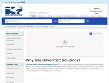 Tablet Screenshot of doveb2b.com